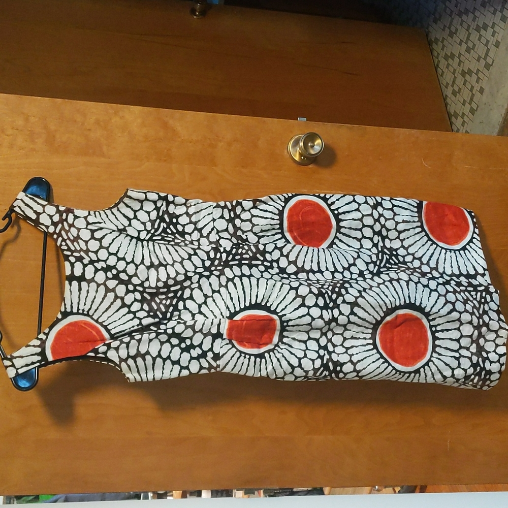 Large Patterned tank Dress
